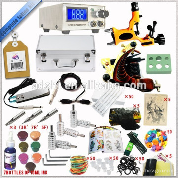 Nuevo tatuaje ametralladoras apretones consejos KIT Set suministro Tatoo máquina kit